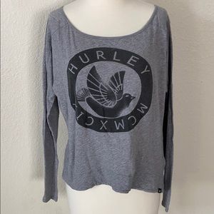Hurley Faded Long Sleeve Top